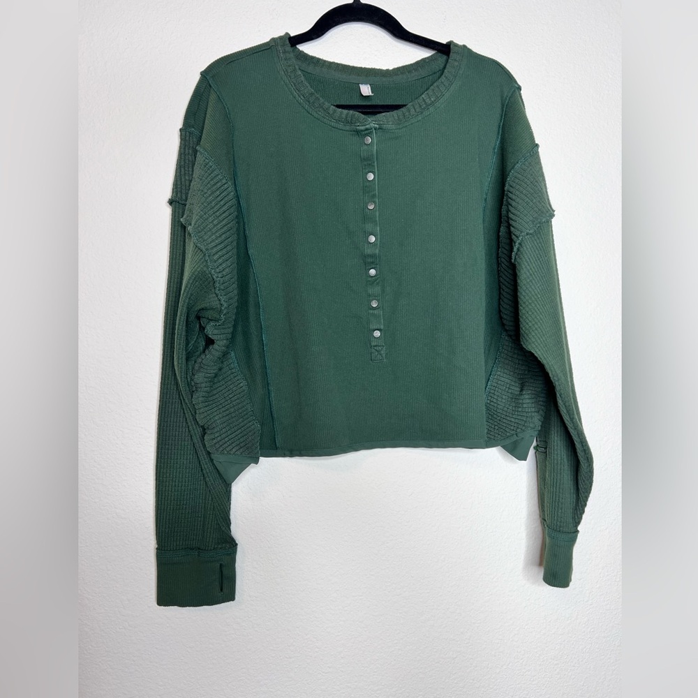 Free People We The Free Boho Top Slouchy Size L